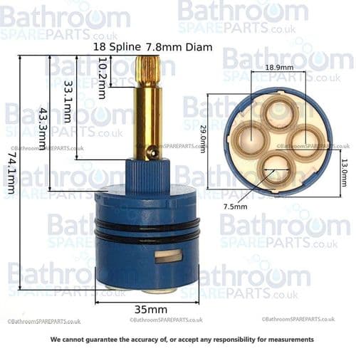 Pura Levo Diverter Cartridge FH TE01C